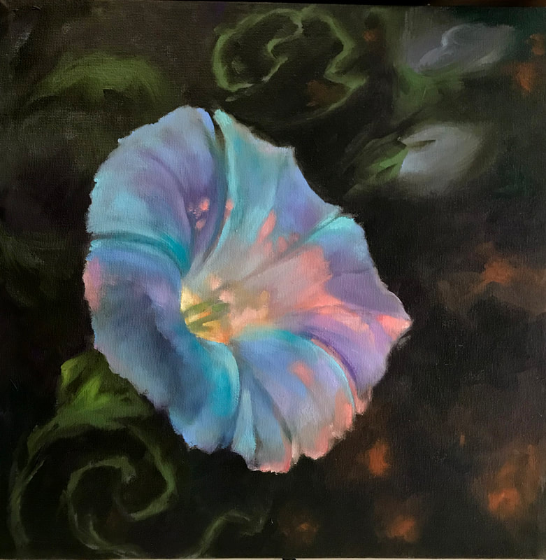 12”x12” Morning Light - Oil on Canvas $390